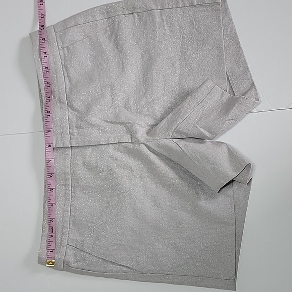 BANANA REPUBLIC FACTORY METALLIC SHORT/SIZE 4 - Picture 3 of 10